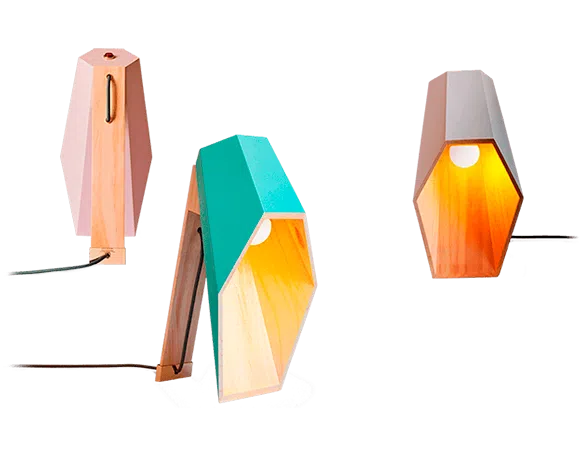 Designer Lamp – Clean Lines.